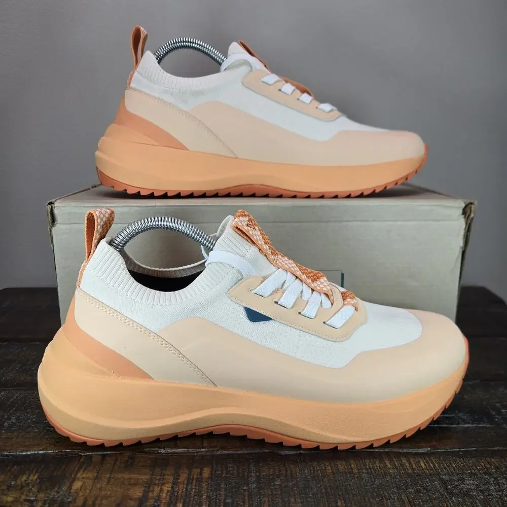 Vessi Stormburst Lowtop Womens Size 10 Waterproof Shoes Sneakers Hiking Sunstone